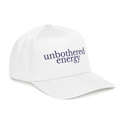 unbothered energy cap | mid profile baseball cap