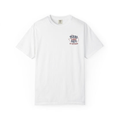 Texas Lake Days Hit Different T-shirt | State Outline Lake Life