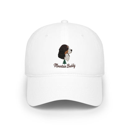 Bernese Mountain Dog Embroidered Cap | Low Profile Baseball Cap