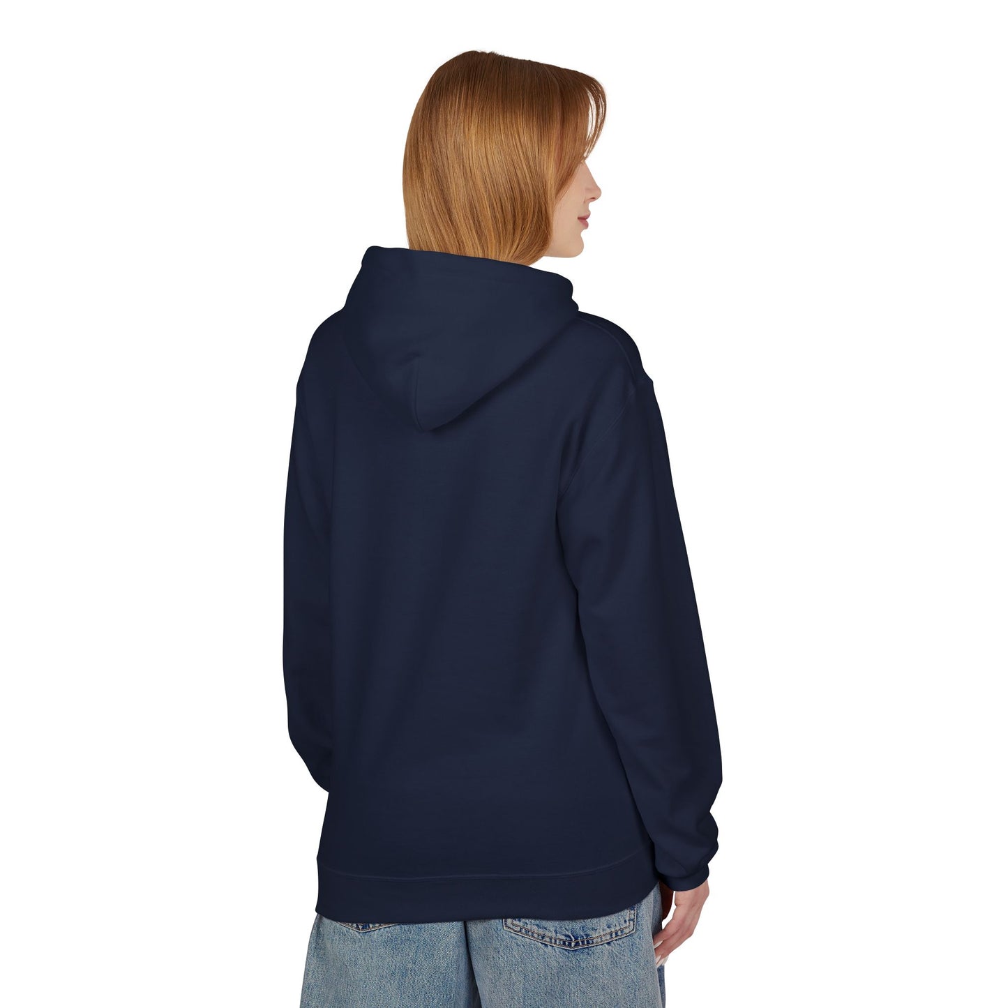 Professionally Freezing Hoodie | Handwritten Text, Snowflake Accent