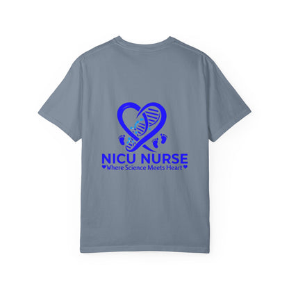 NICU Nurse Love T-Shirt, Personalized Unisex Tee, Heartbeat Tee, Gift for Nurses, Custom Nurse Shirt