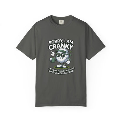 Sorry I Am Cranky Golf Ball Shirt | Funny Golf T-Shirt