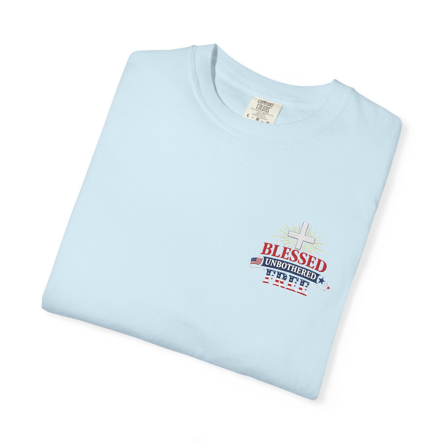 Blessed Unbothered Free cross | T-shirt