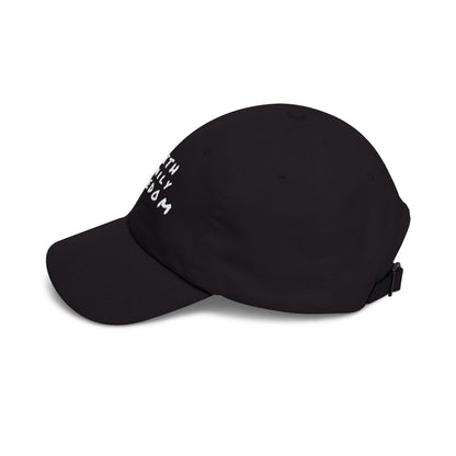 Embroidered Dad Cap, Faith Family Freedom Hat, Baseball Cap for Dad, Men's Hat with Inspirational Words, Religious Gift for Him