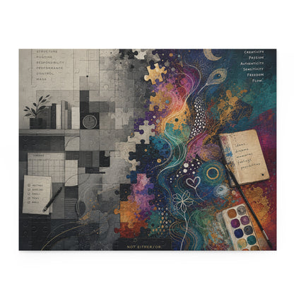 Masking vs Unmasking Neurodivergent Sensory Puzzle