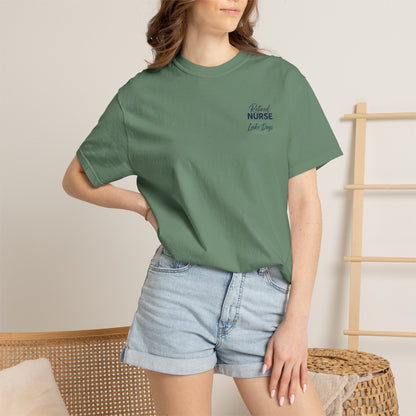 Retired Nurse Lake Days Only T-shirt | Retirement Nursing Tee