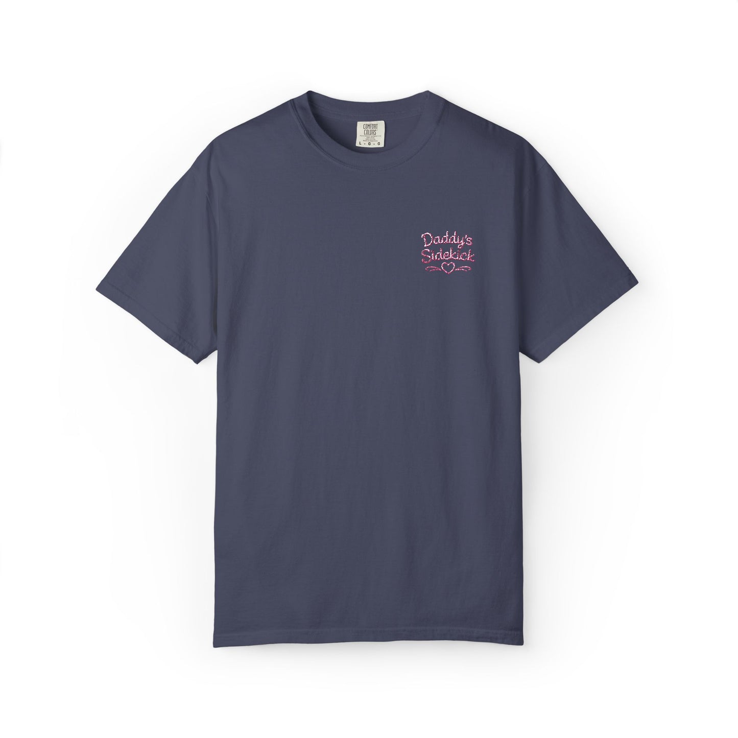 Daddy's Sidekick Embroidered T-Shirt | Daddy Sidekick Tee