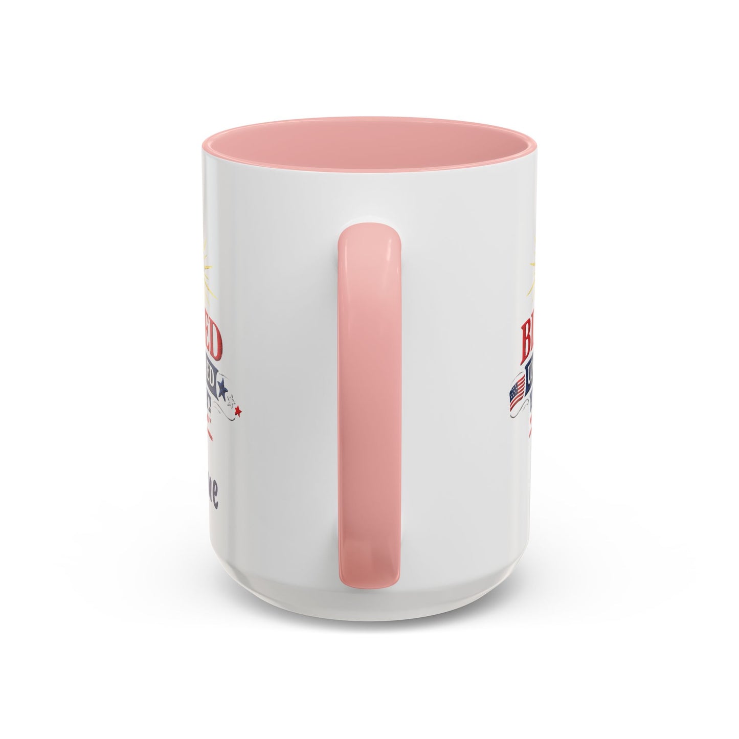 Blessed Unbothered Free, Coffee Mug | Accent Coffee Mug