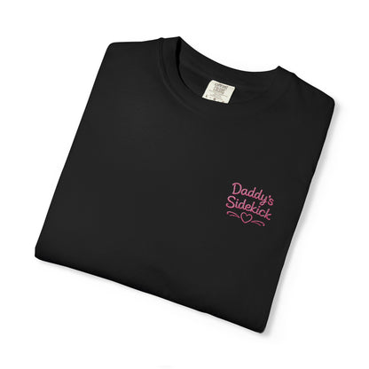 Daddy's Sidekick Embroidered T-Shirt | Daddy Sidekick Tee