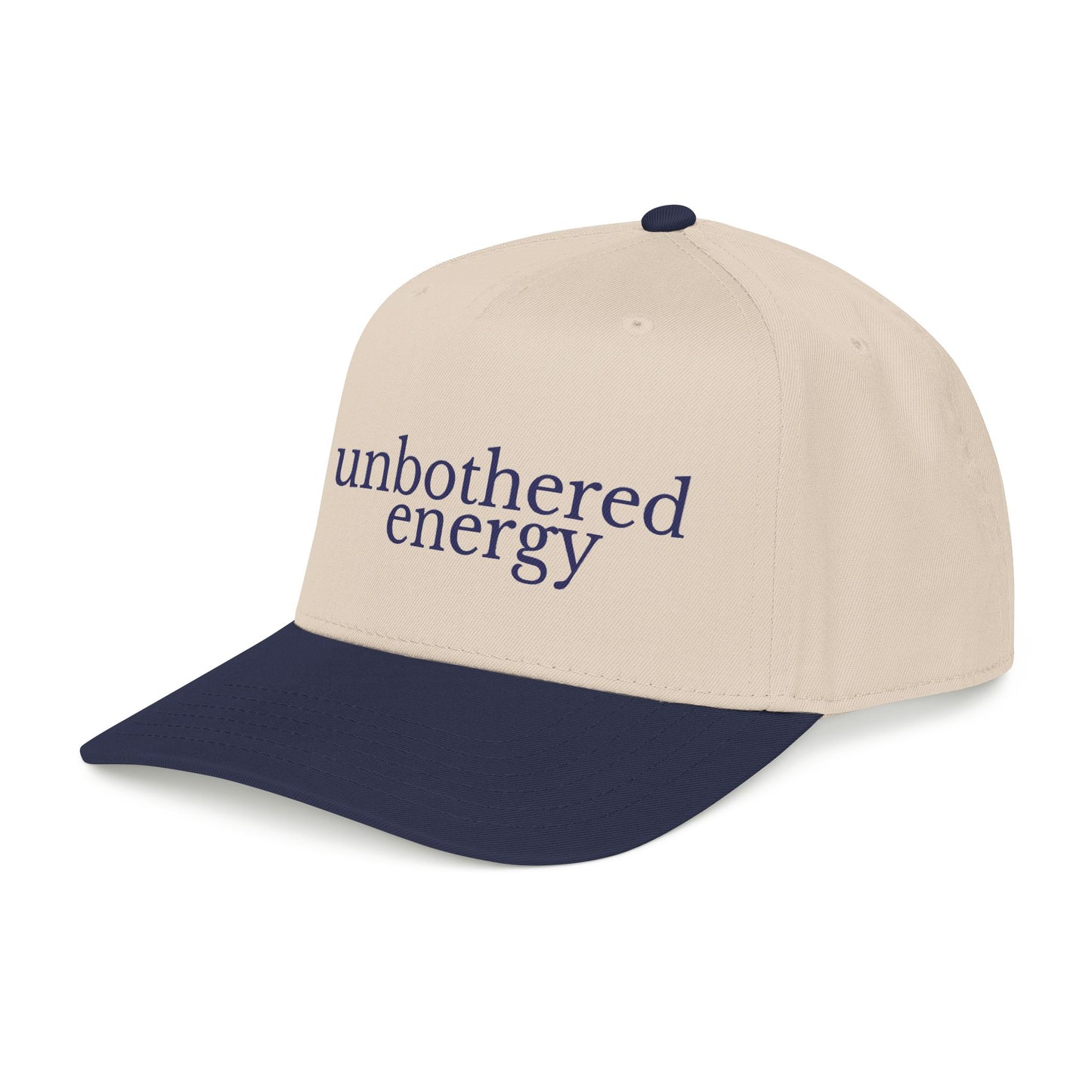 unbothered energy cap | mid profile baseball cap