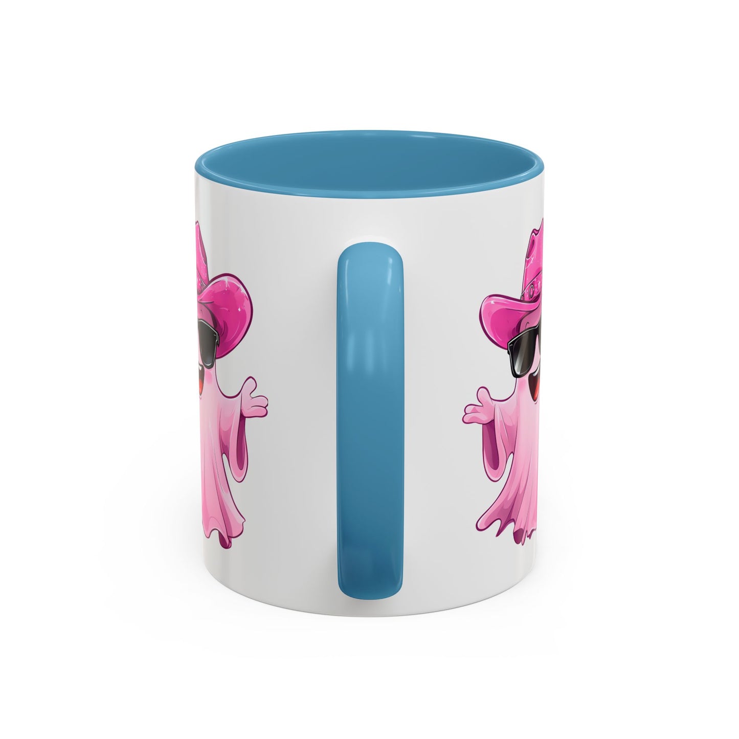 Playful Ghost Coffee Mug - Fun Halloween Drinkware, Cute Gift for Ghost Lovers, Perfect for Fall, Coffee Lovers, Halloween Decor