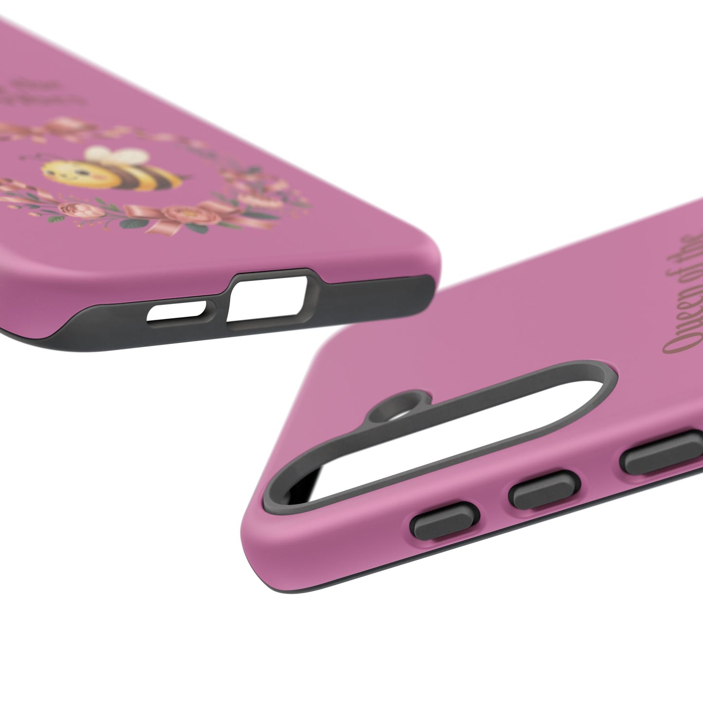 Queen of the Hive Bee Phone Case | Cute Floral Bee iPhone Case
