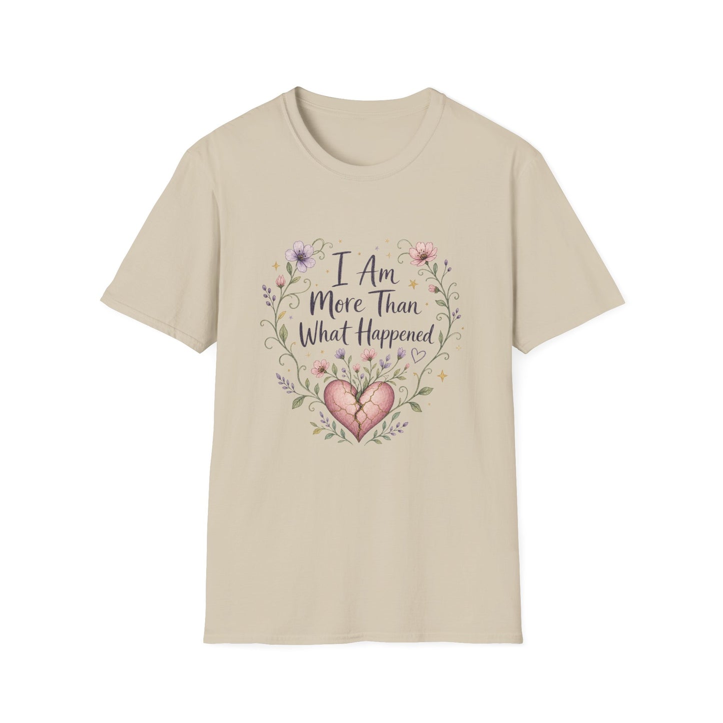 I Am More Than What Happened T-Shirt | Abuse Survivor Inspiration