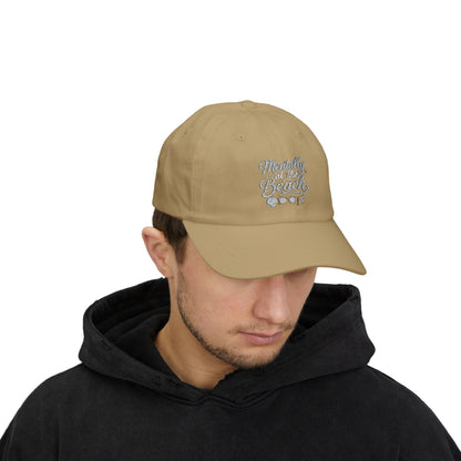 Mentally at the Beach Dad Cap | Embroidered Hat