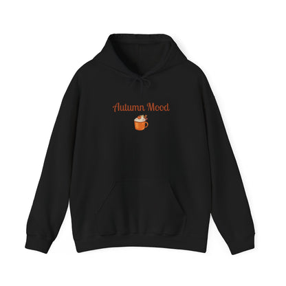 Autumn Mood Sweatshirt, Fall Vibes Hoodie, Cozy Hooded Jumper, Seasonal Pullover, Warm Sweater, Thanksgiving Gift