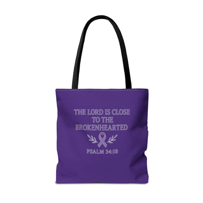Inspirational Tote Bag, Meaningful Gift for Healing, Supportive Message, Versatile Use, Great for Christian Gifts