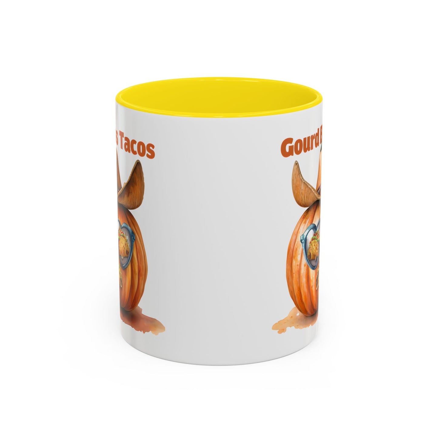 Gourd Bless Tacos Coffee Mug - Perfect for Fall, Halloween, Thanksgiving, Taco Lovers, Kitchen Decor