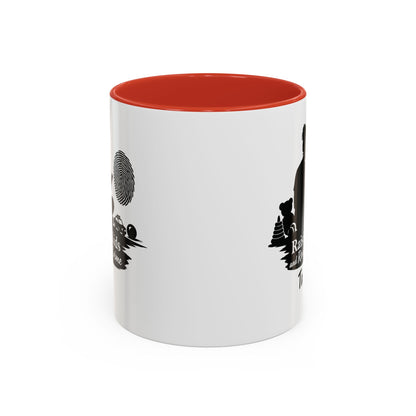 Raising Kids and Reading Crime Mug | Accent Coffee Mug