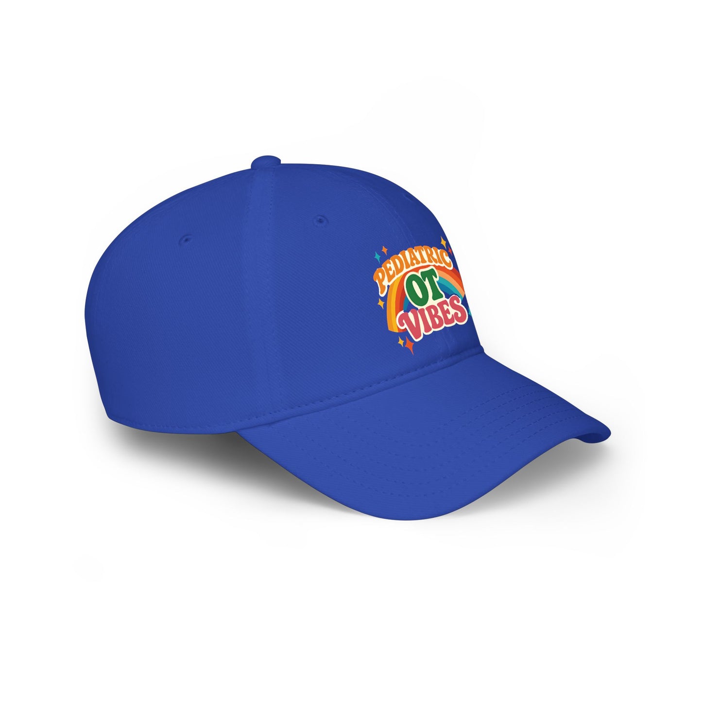 Pediatric OT Vibes Cap | Occupational Therapy Rainbow Logo