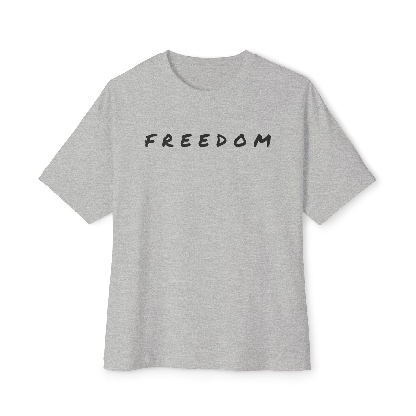 Freedom & Faith Unisex Oversized Tee, Summer Vibes Tee, Casual Gift, Patriotic Apparel, Faith-Based Outfit