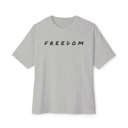 Freedom & Faith Unisex Oversized Tee, Summer Vibes Tee, Casual Gift, Patriotic Apparel, Faith-Based Outfit
