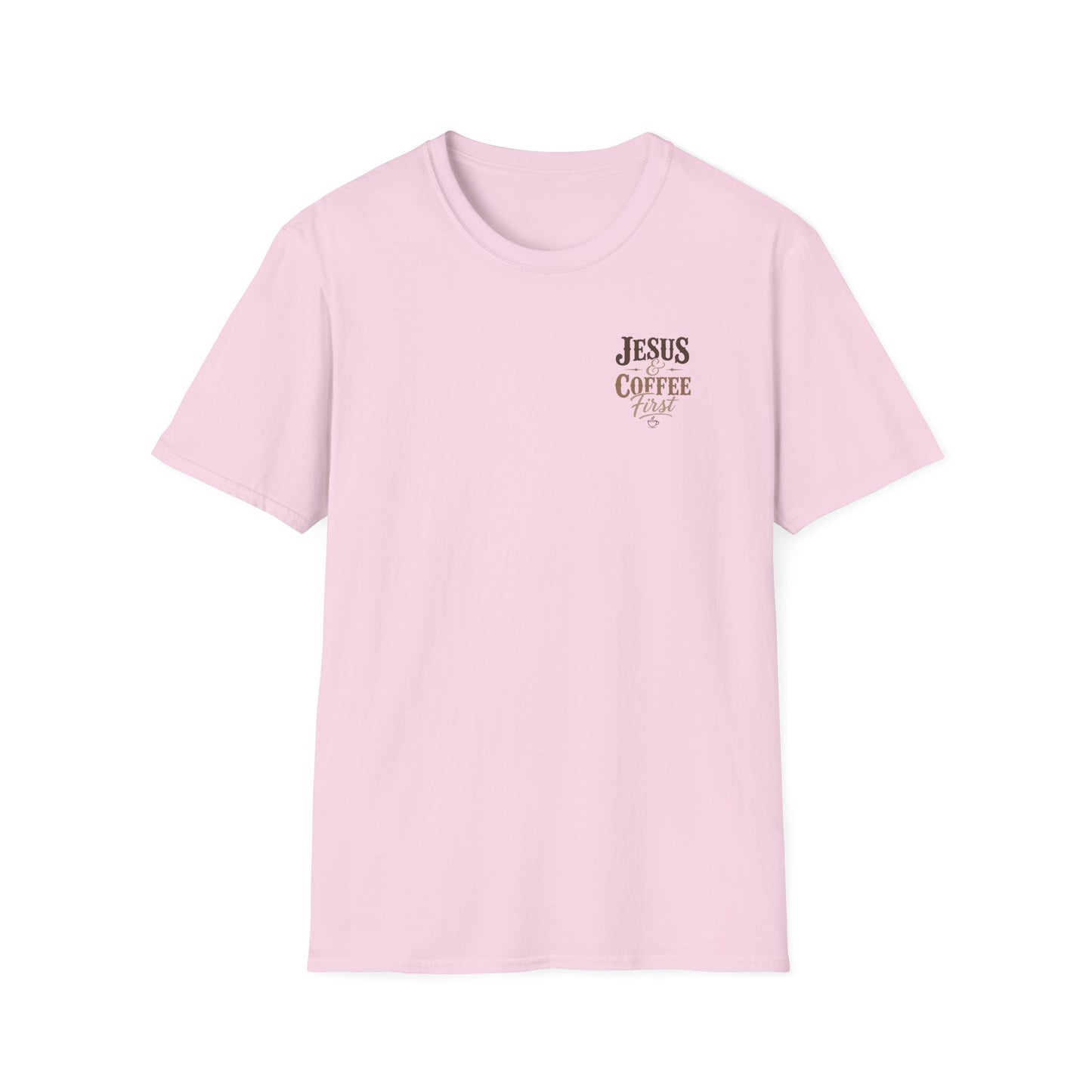Jesus & Coffee First T-Shirt | Christian Coffee Tee