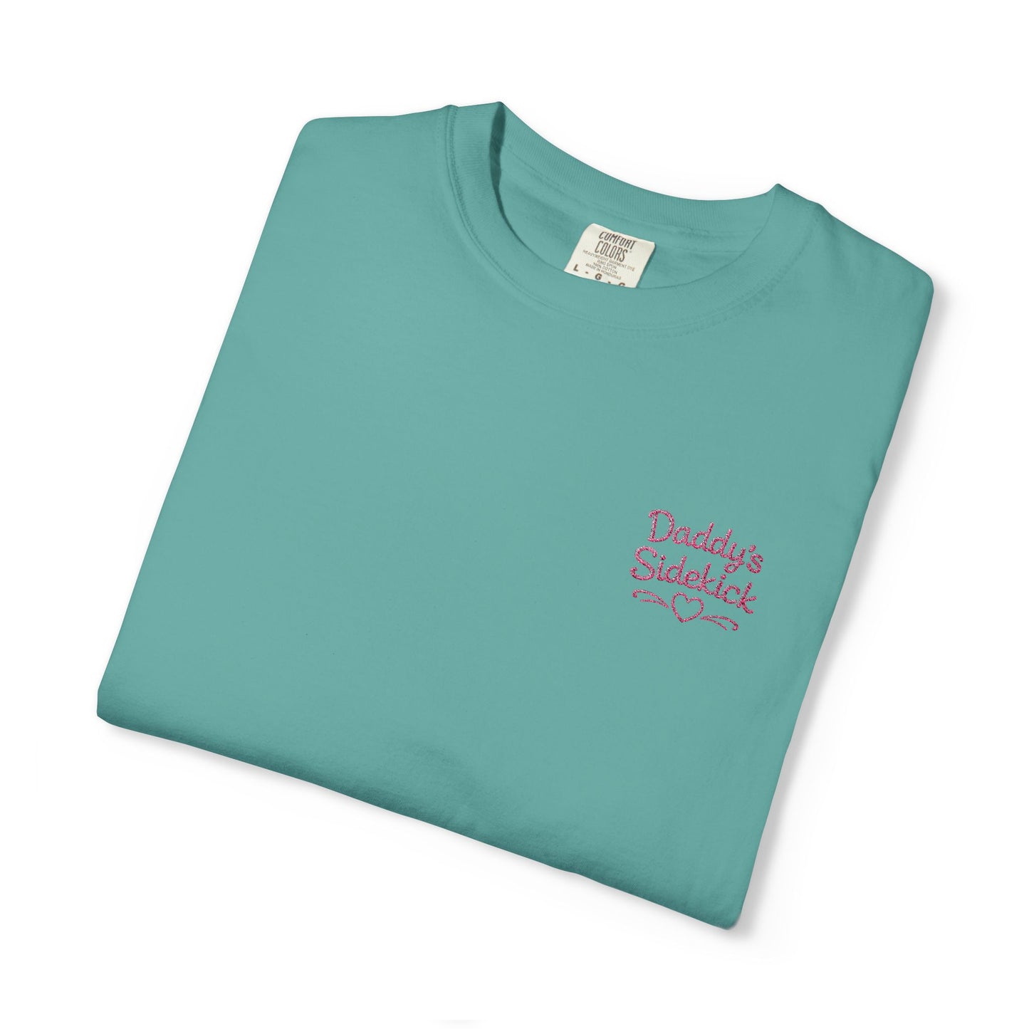 Daddy's Sidekick Embroidered T-Shirt | Daddy Sidekick Tee