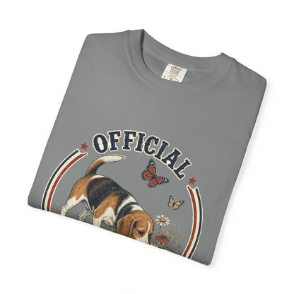 Official Neighborhood Sniff Inspector Beagle T-Shirt | Dog Lover Tee