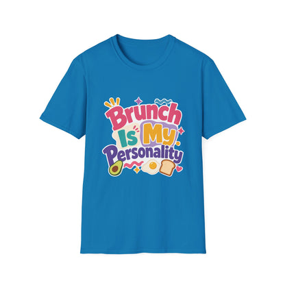 Brunch Is My Personality T-Shirt | Avocado Toast Graphic Tee