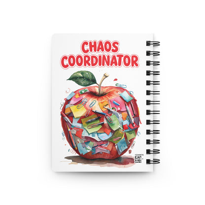 Chaos Coordinator Spiral Notebook - Teacher Gift - Back to School