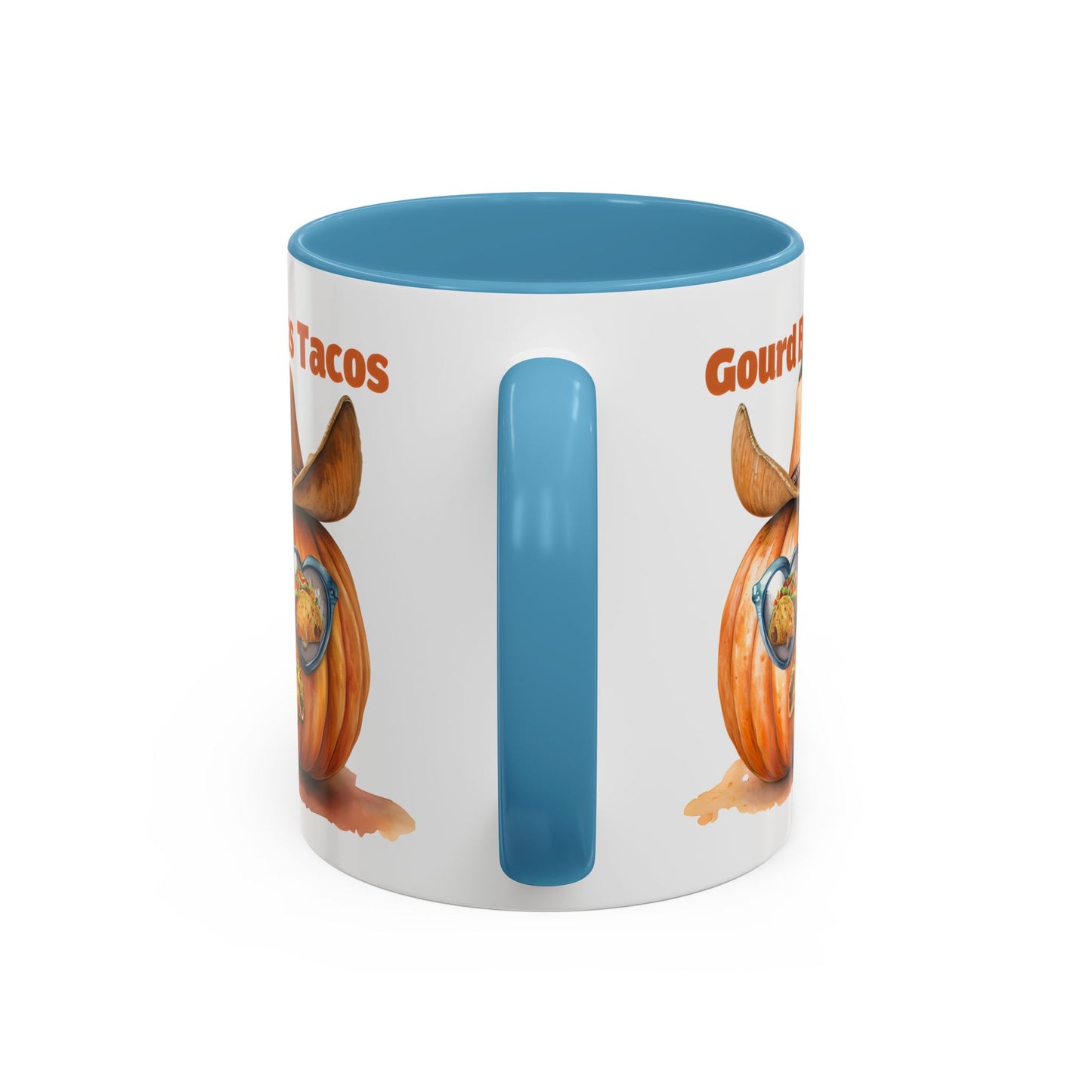 Gourd Bless Tacos Coffee Mug - Perfect for Fall, Halloween, Thanksgiving, Taco Lovers, Kitchen Decor