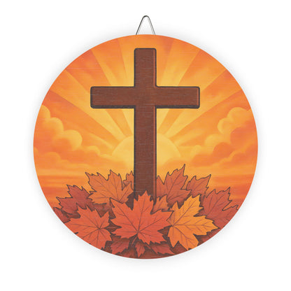 Wood Signs, Faith-Inspired Cross Wall Art, Religious Home Decor, Christian Wall Hanging, Inspirational Wood Plaque, Rustic Wooden Sign