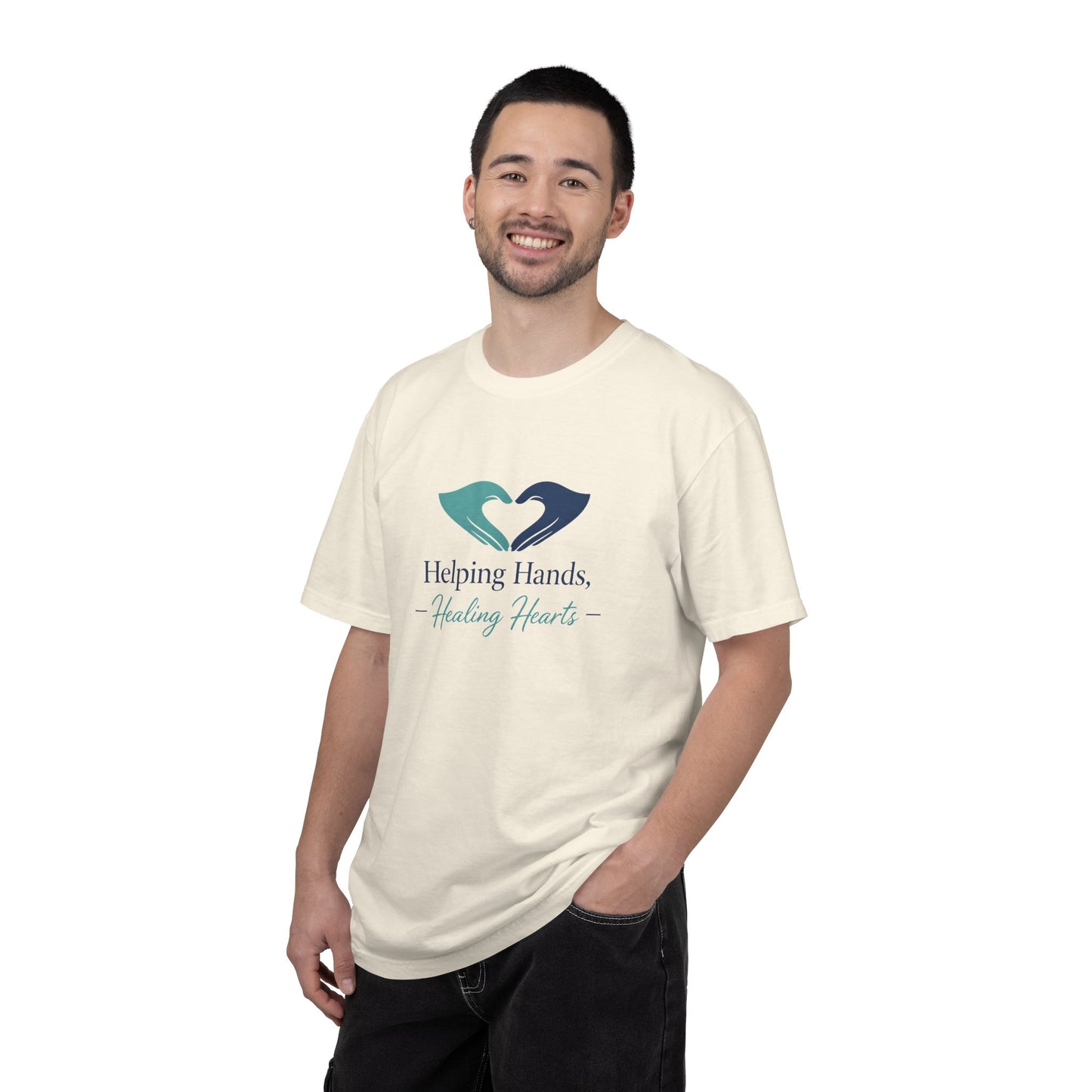 Helping Hands Healing Hearts Occupational Therapist T-shirt | OT Appreciation