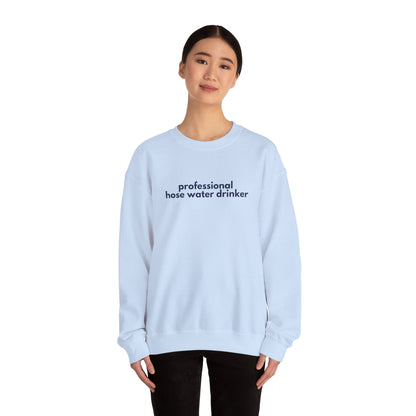Professional Hose Water Drinker Sweatshirt | Unisex Cozy Crewneck | Funny Gardening Gift | Year-Round Comfort Wear | Perfect for Plant [...]