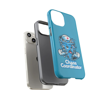 Chaos Coordinator Phone Case, Fun Nurse Gift, Tough Cases for Healthcare Heroes, Unique Cell Phone Cover, Funny Medical Humor