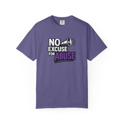 Empowering Unisex T-Shirt: No Excuse for Abuse, Awareness Shirt, Activism Tee, Gift for Supporters, Comfort Wear