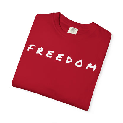 Freedom Patriotic T-shirt, Statue of Liberty, USA Independence Day Tee, Liberty Island Shirt, America Flag Top, Patriotic July 4th Gift