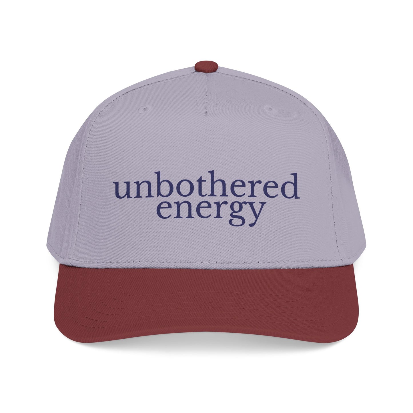 unbothered energy cap | mid profile baseball cap