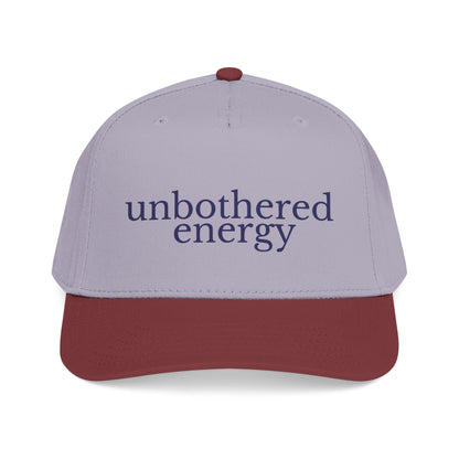unbothered energy cap | mid profile baseball cap