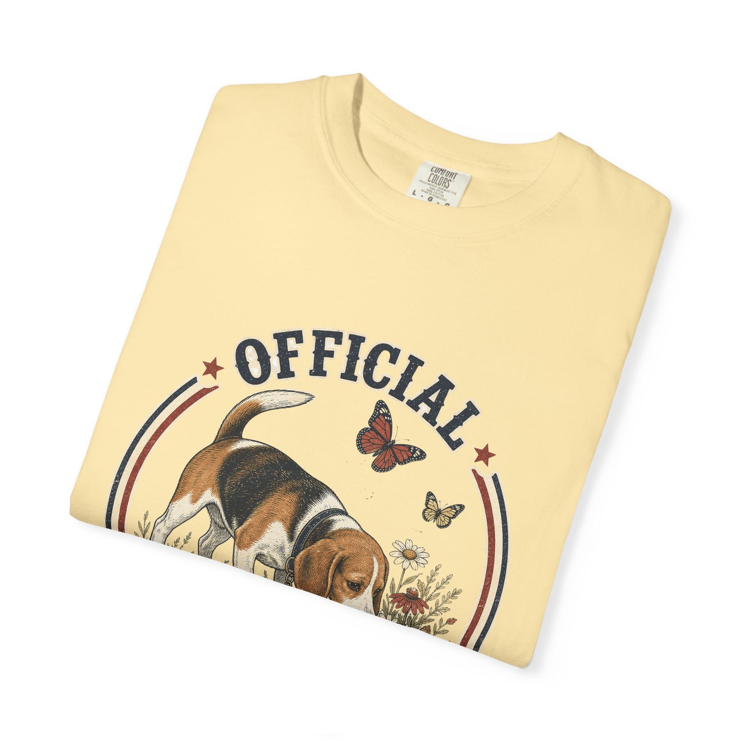 Official Neighborhood Sniff Inspector Beagle T-Shirt | Dog Lover Tee
