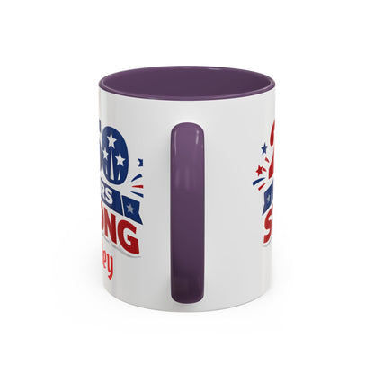 250 Years Strong America Anniversary Mug | Accent Coffee Mug