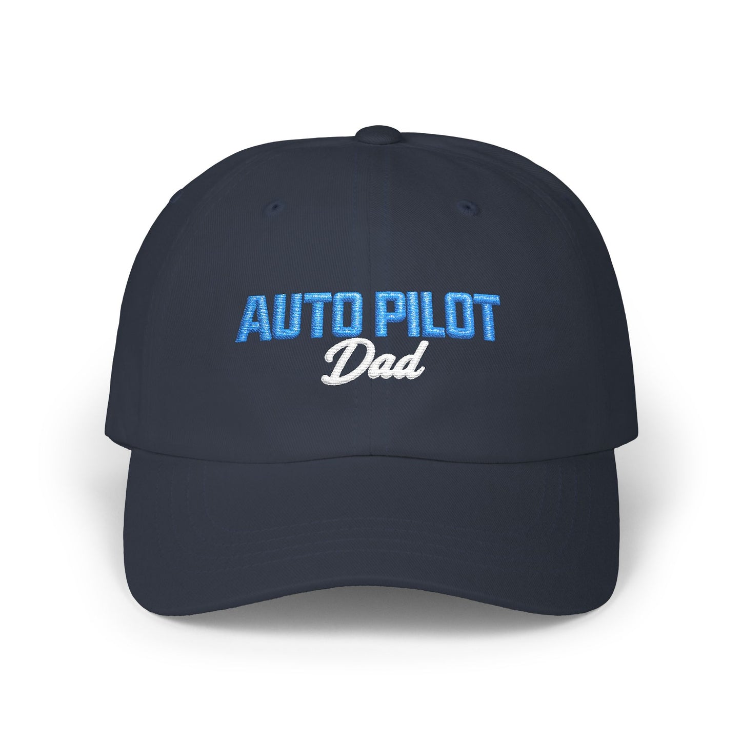 Autopilot Dad Cap | Embroidered Baseball Hat, Adjustable Classic Dad Cap