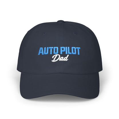 Autopilot Dad Cap | Embroidered Baseball Hat, Adjustable Classic Dad Cap