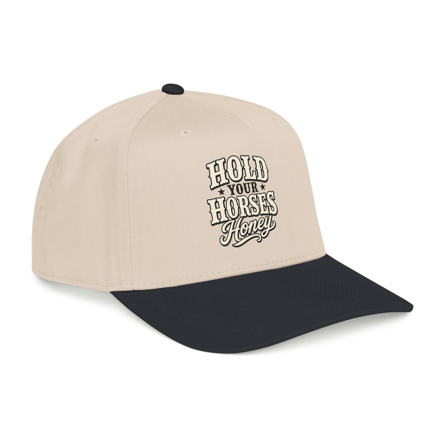 Hold Your Horses Honey Mid Profile Baseball Cap | Western Rodeo Cowboy
