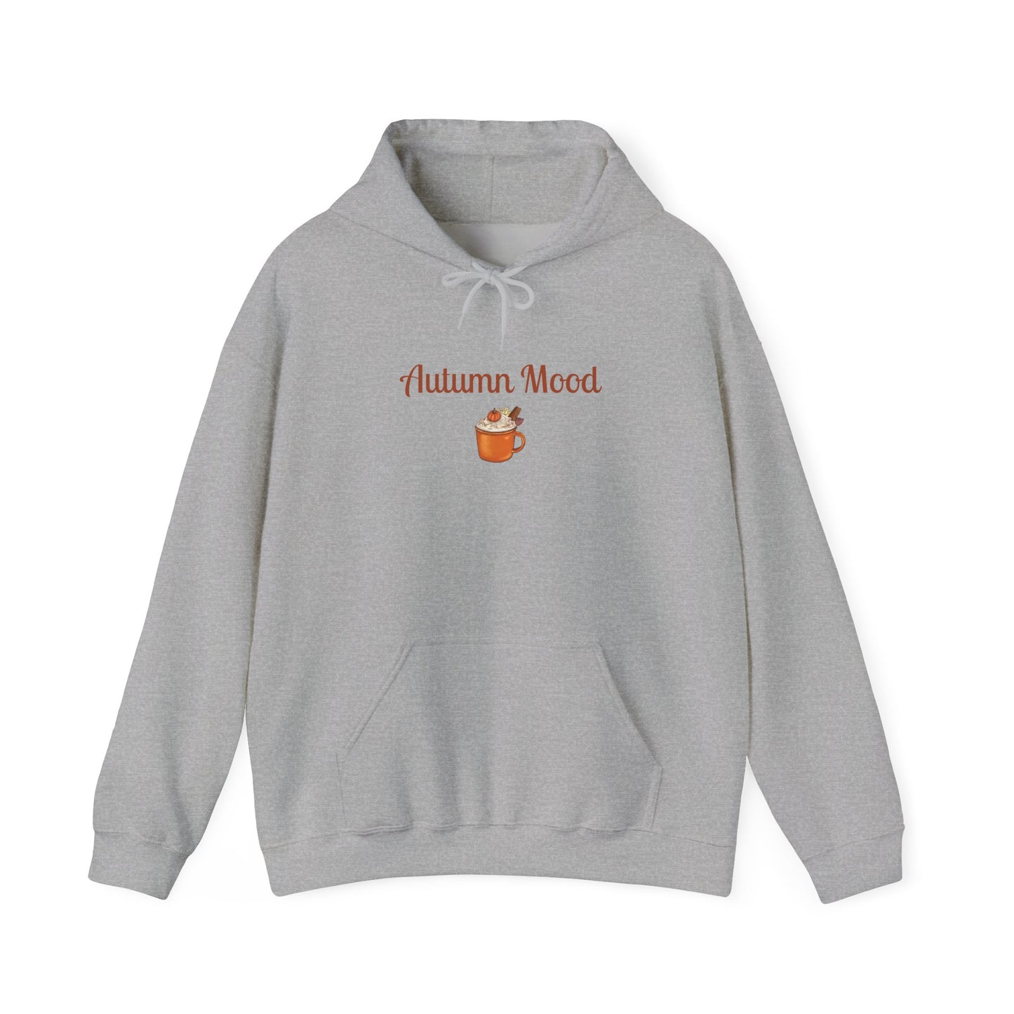 Autumn Mood Sweatshirt, Fall Vibes Hoodie, Cozy Hooded Jumper, Seasonal Pullover, Warm Sweater, Thanksgiving Gift