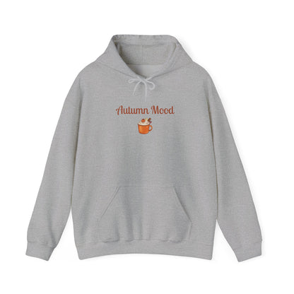 Autumn Mood Sweatshirt, Fall Vibes Hoodie, Cozy Hooded Jumper, Seasonal Pullover, Warm Sweater, Thanksgiving Gift