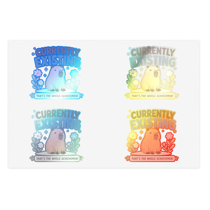 Capybara Sticker Sheet sticker sheet | capybara illustrations, cute animal stickers