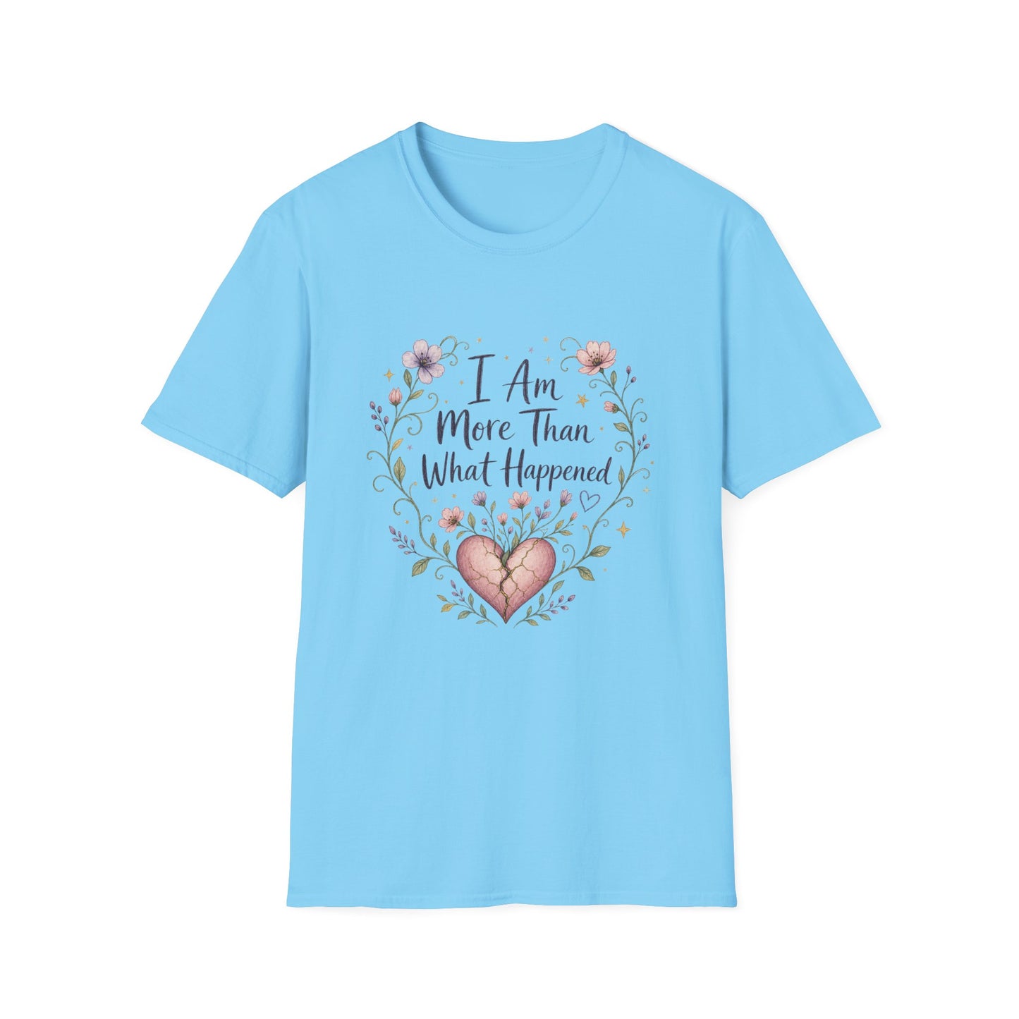 I Am More Than What Happened T-Shirt | Abuse Survivor Inspiration