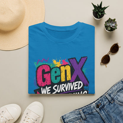 Gen X We Survived Everything T-Shirt | 90s Retro Graphic Tee
