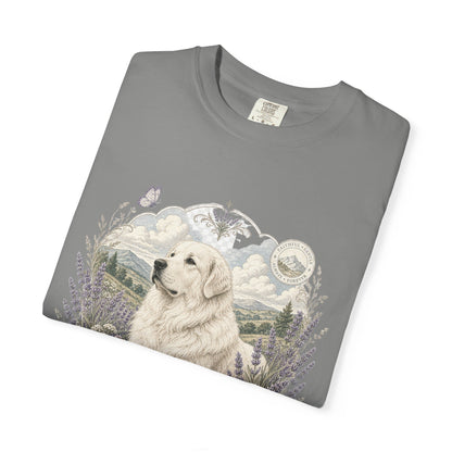 Great Pyrenees Guardian of My Heart T-Shirt | Mountain Dog Illustration